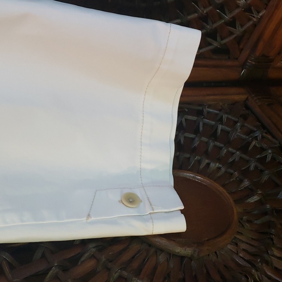 EDDIE BAUER Vashon Fit - White Capri Jeans - Size 14 - Picture 4 of 12